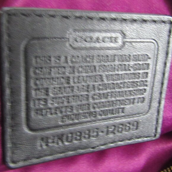 XL ZOE EDITORIAL BAG NEAR MINT CONDITION BLACK LEATHER BRASS HARDWARE - Picture 5 of 16